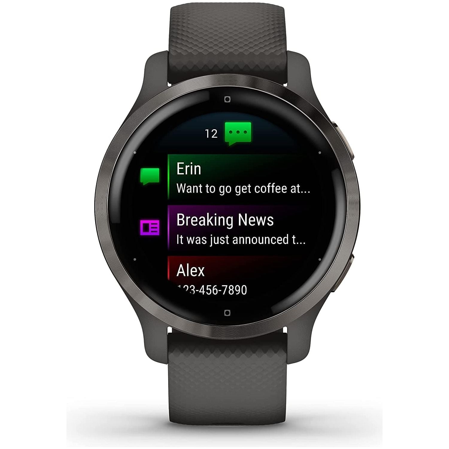 Gadcet.com,Garmin Venu 2S GPS Smart Watch - Slate / Graphite - Gadcet.com