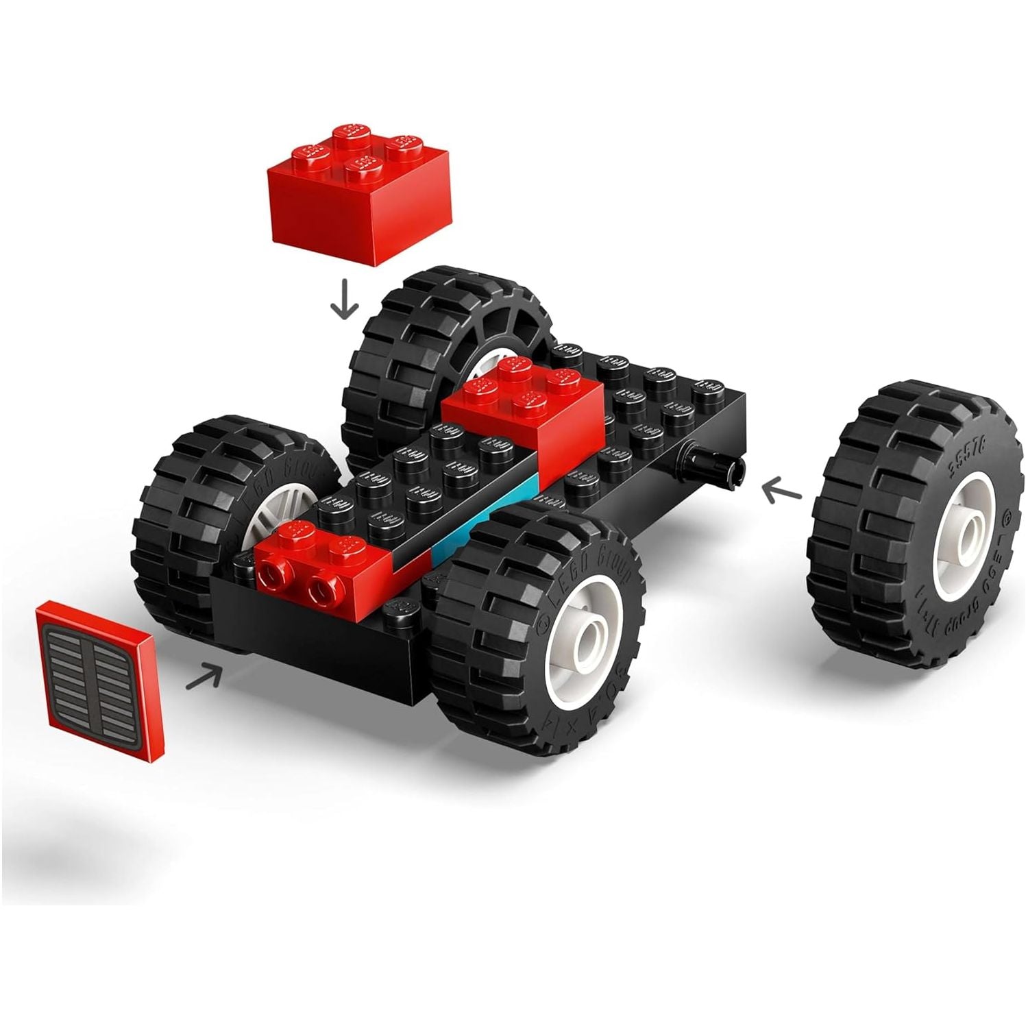 Buy Lego,LEGO City Red Farm Tractor with Trailer & Sheep (60461) – Farm Playset with Animal Figures – Montessori Toy for Kids Aged 4+ - Gadcet UK | UK | London | Scotland | Wales| Near Me | Cheap | Pay In 3 | Building Toys