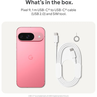 Google Pixel 9 5G 128GB AI Smartphone Porcelain SIM-Free Unlocked