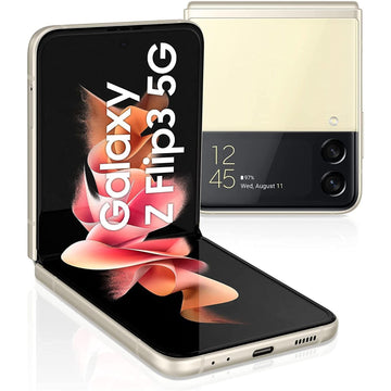 Buy Samsung,Samsung Galaxy Z flip 3 128GB, Cream - Unlocked - Gadcet.com | UK | London | Scotland | Wales| Ireland | Near Me | Cheap | Pay In 3 | Mobile Phone