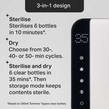 Buy Tomme Tippee,Tommee Tippee Ultra UV Steriliser, Dryer & Storage – Black - Gadcet UK | UK | London | Scotland | Wales| Near Me | Cheap | Pay In 3 | Sterilizers