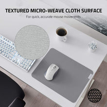 Buy Power A,Razer Pro Glide Soft Mouse Mat - High-Density Rubber Foam, Textured Cloth Surface, Anti-Slip Base, 360 x 275 x 3mm - Grey - Gadcet UK | UK | London | Scotland | Wales| Near Me | Cheap | Pay In 3 | Mouse Pads