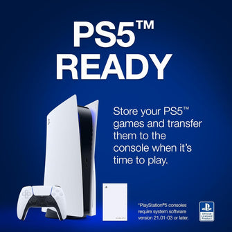 Buy Seagate,Seagate Game Drive for PS5, 5 TB, External HDD, USB 3.0, Officially Licensed, Blue LED (STLV5000200) - Gadcet UK | UK | London | Scotland | Wales| Near Me | Cheap | Pay In 3 | External hard drives