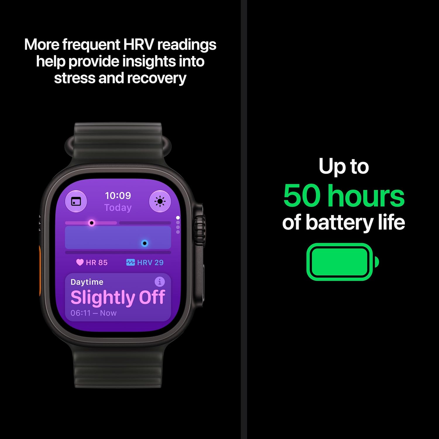 Apple Watch Ultra 4 GPS + Cellular 49mm Smartwatch Black Titanium Case