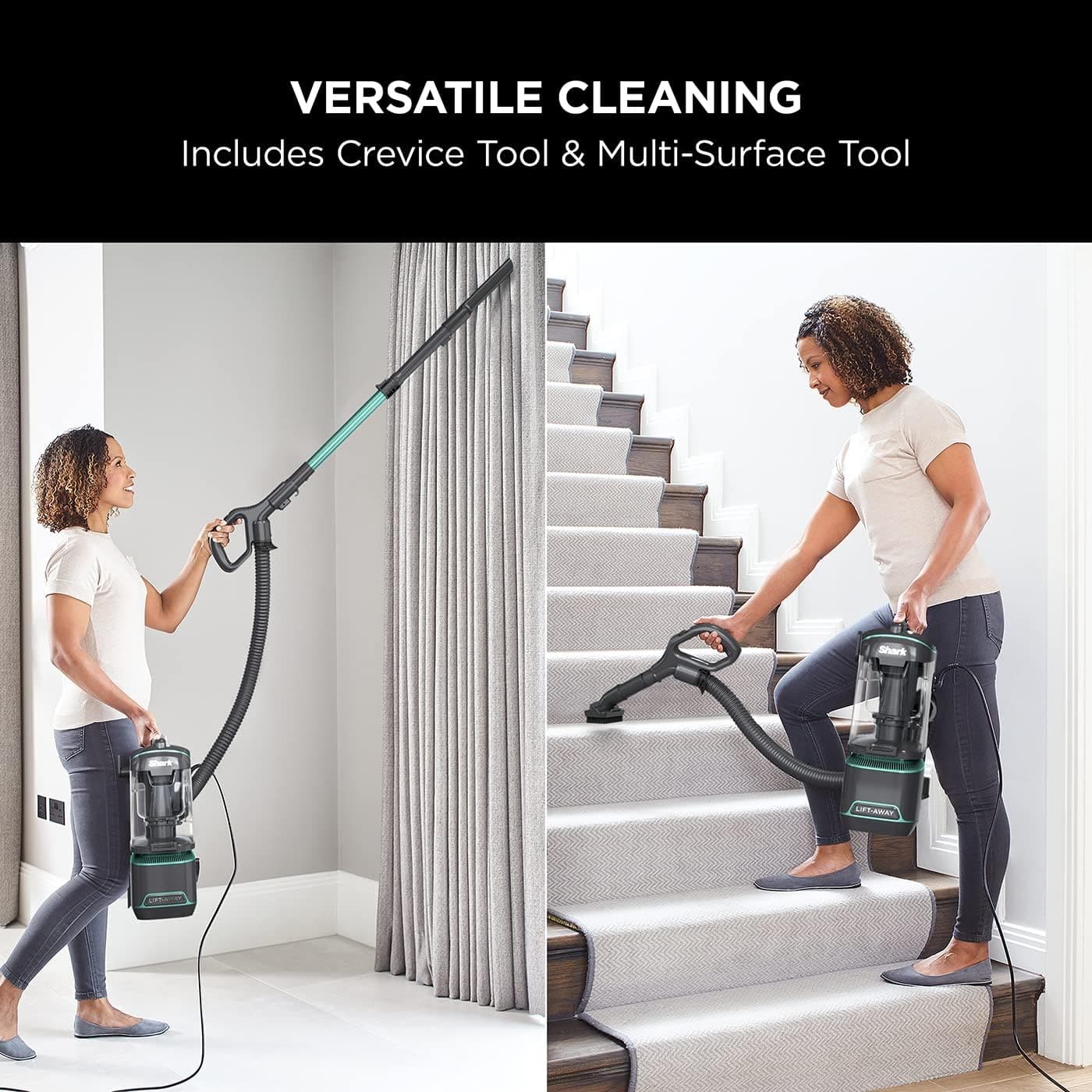 Buy Shark,Shark Anti Hair Wrap Upright Vacuum Cleaner [NZ690UK] Powered Lift-Away, Anti-Allergen - Turquoise - Gadcet UK | UK | London | Scotland | Wales| Ireland | Near Me | Cheap | Pay In 3 | Vacuum Cleaner