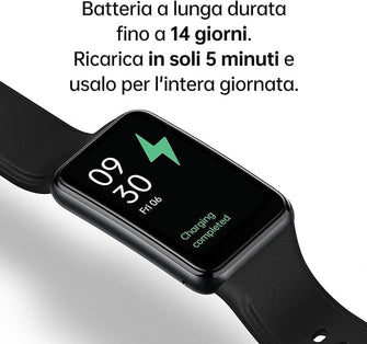Buy Oppo,OPPO Watch Free – Smart Watch, AMOLED Curved Screen, 32g, Bluetooth 5.0, 5ATM Resistance, 230 mAh Battery, Fast Charge - Black - Gadcet UK | UK | London | Scotland | Wales| Ireland | Near Me | Cheap | Pay In 3 | Watches