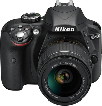 Buy Nikon,Nikon D3300 DSLR Camera 24.2MP with 18-55VR Lens Kit, 3" LCD - Black - Gadcet UK | UK | London | Scotland | Wales| Near Me | Cheap | Pay In 3 | Cameras & Optics