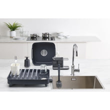 Buy Joseph Joseph,Joseph Joseph Caddy Kitchen Sink Area Organiser with Sponge Holder and Cloth Hanger - Grey - Gadcet UK | UK | London | Scotland | Wales| Near Me | Cheap | Pay In 3 | Kitchen Organizers