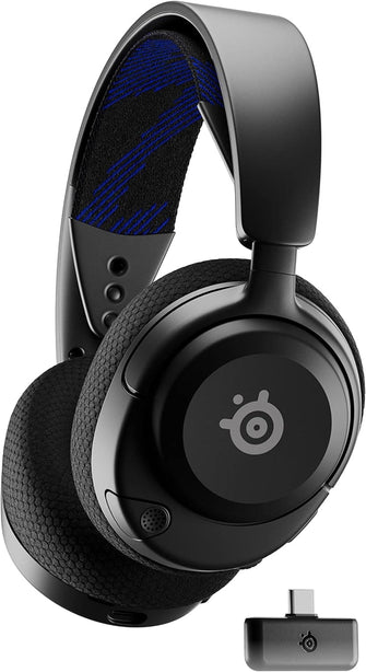 Buy SteelSeries,SteelSeries Arctis Nova 4P Wireless Multi-Platform Gaming Headset - Black - Gadcet UK | UK | London | Scotland | Wales| Ireland | Near Me | Cheap | Pay In 3 | Headphones & Headsets