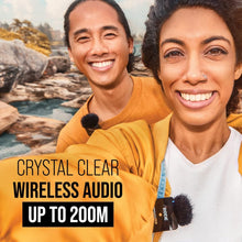 Buy RØDE,RØDE Wireless GO II Ultra-compact Dual-channel Wireless Microphone System with Built-in Microphones, On-board Recording and 200m Range for Filmmaking, Interviews and Content Creation - Gadcet UK | UK | London | Scotland | Wales| Near Me | Cheap | Pay In 3 | Microphones