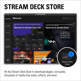 Buy ELGATO,Elgato Stream Deck MK.2 – Studio Controller, 15 macro keys, trigger actions in apps and software like OBS, Twitch, YouTube and more, works with Mac and PC, Black - Gadcet.com | UK | London | Scotland | Wales| Ireland | Near Me | Cheap | Pay In 3 | Media Streaming Devices