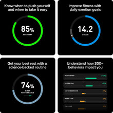 WHOOP 5.0 / WHOOP MG Screenless Health & Fitness Wearable – 12-Month Membership