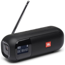 Buy JBL,JBL Tuner 2 Portable Radio - Bluetooth speaker with DAB and FM radio, 12 hours of wireless music, in black - Gadcet.com | UK | London | Scotland | Wales| Ireland | Near Me | Cheap | Pay In 3 | Speakers