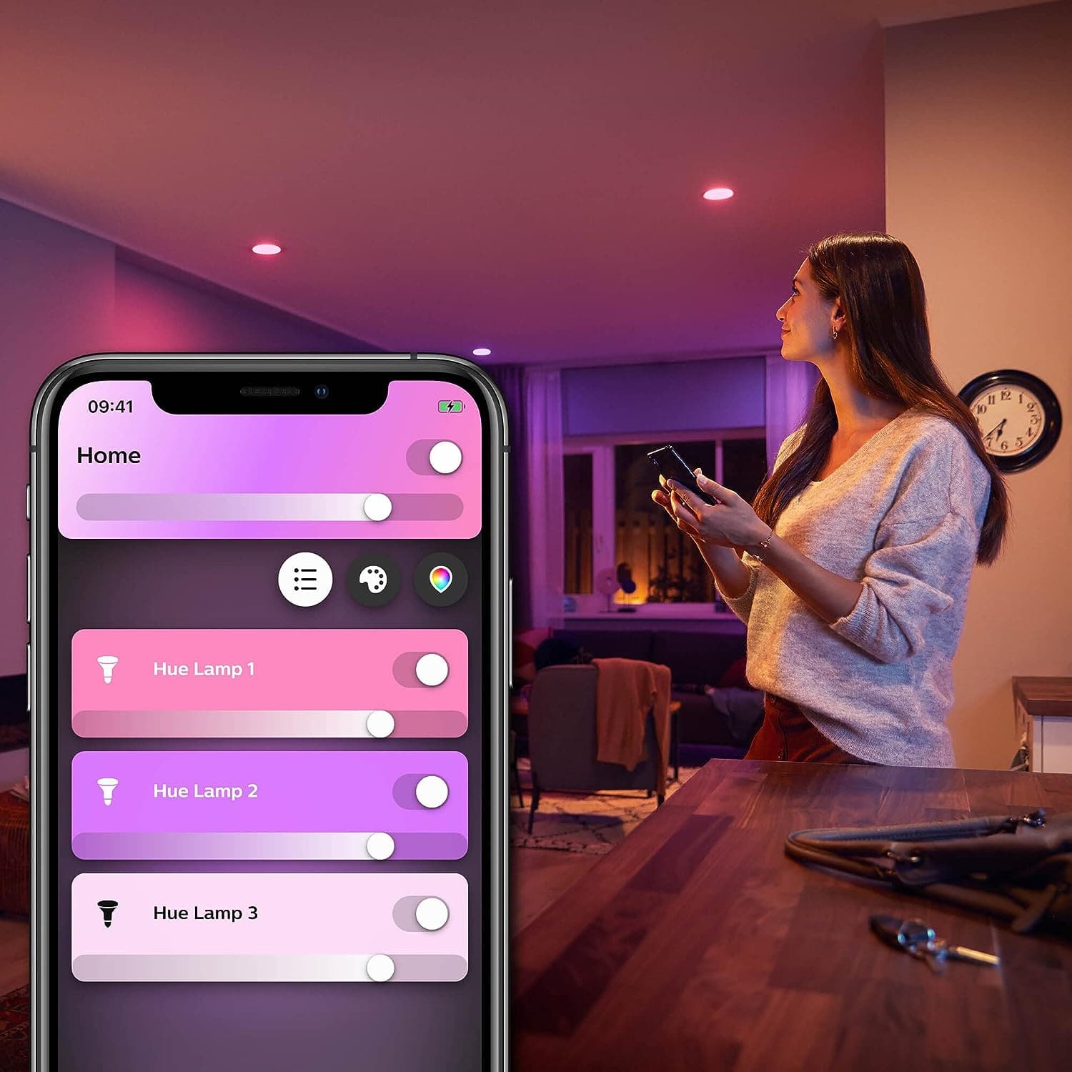 Buy Philips Hue,Philips Hue New Centura White and Colour Ambiance Smart Ceiling Light Spot 3 Pack [Round - White] with Bluetooth, Works with Alexa, Google Assistant and Apple Homekit - Gadcet UK | UK | London | Scotland | Wales| Ireland | Near Me | Cheap | Pay In 3 | Lighting Accessories