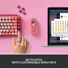 Buy Logitech,Logitech POP Keys Mechanical Wireless Keyboard with Customisable Emoji Keys, Durable Compact Design, Bluetooth or USB Connectivity, Multi-Device, OS Compatible - Heartbreaker - Gadcet UK | UK | London | Scotland | Wales| Near Me | Cheap | Pay In 3 | Keyboard & Mouse