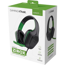 Buy Trust Gaming,Trust Gaming GXT 415X Zirox Lightweight Gaming Headset – 50mm Drivers, 3.5mm Jack, 1.2m Cable, Foldaway Microphone, Over-Ear, Wired – Black/Green - Gadcet UK | UK | London | Scotland | Wales| Near Me | Cheap | Pay In 3 | Headphones & Earphones