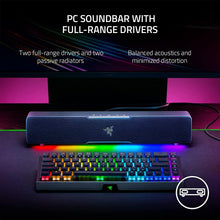 Buy Razer,Razer Leviathan V2 X Compact PC Gaming Soundbar - Full-Range Drivers, USB-C, Bluetooth 5.0, Black - Gadcet UK | UK | London | Scotland | Wales| Ireland | Near Me | Cheap | Pay In 3 | Bluetooth Speakers