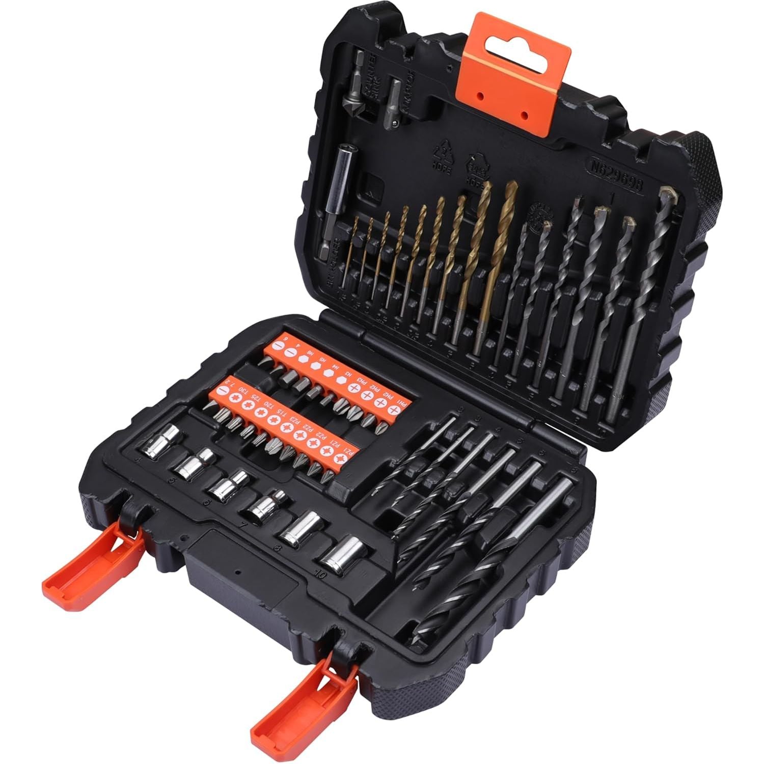 Buy Black+Decker,Black + Decker A7188 50-Piece Drill and Screwdriver Bit Set - Gadcet UK | UK | London | Scotland | Wales| Near Me | Cheap | Pay In 3 | Tools