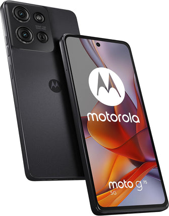 Buy Moto,Moto G75 5G 256GB 8GB Charcoal Grey SIM-Free Unlocked Mobile Phone - Gadcet UK | UK | London | Scotland | Wales| Near Me | Cheap | Pay In 3 | Mobile & Smart Phones