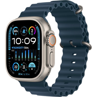 Buy Apple,Apple Watch Ultra 2 GPS + Cellular, 49mm Titanium Case with Blue Ocean Band - Gadcet UK | UK | London | Scotland | Wales| Near Me | Cheap | Pay In 3 | Smart Watch