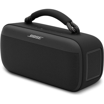 Bose SoundLink Max Portable Bluetooth Speaker – Waterproof, 20H Battery, USB-C, 3.5mm AUX, Black