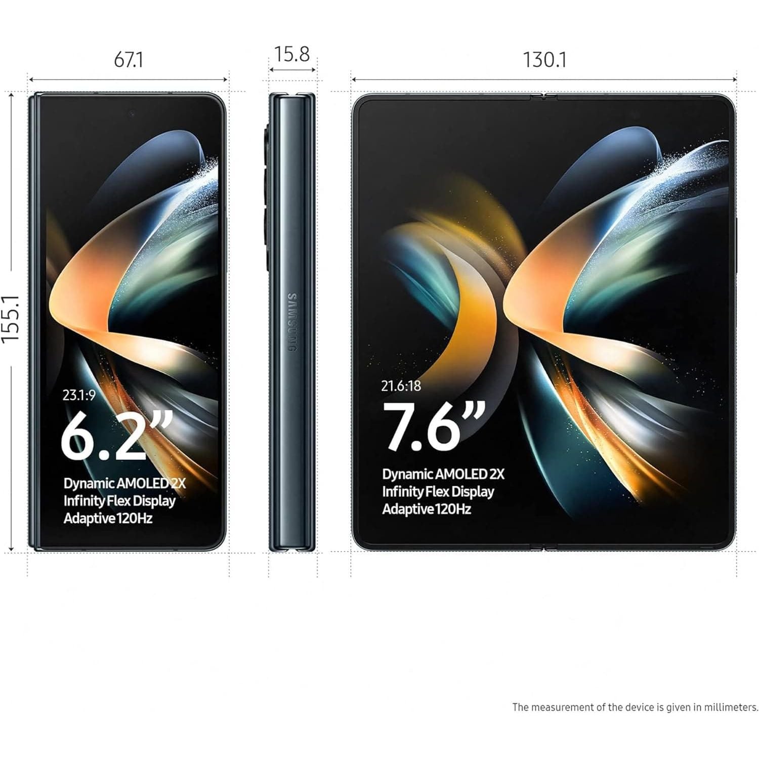 Buy Samsung,Samsung Galaxy Z Fold4 5G Mobile Phone  GreyGreen - 256GB - Gadcet UK | UK | London | Scotland | Wales| Ireland | Near Me | Cheap | Pay In 3 | Mobile Phone