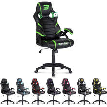 Buy BraZen Puma,Puma Ergonomic Gaming Chair for Adults – PC/Office Computer Chair with High-Back Support – Black & Green - Gadcet UK | UK | London | Scotland | Wales| Near Me | Cheap | Pay In 3 | Office Equipment