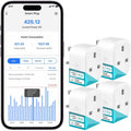 Buy Meross,Meross Smart WiFi Plug 4-Pack, Energy Monitoring, Works with Alexa, Google Home, SmartThings, Remote Control Timer, No Hub Required, 13A - Gadcet UK | UK | London | Scotland | Wales| Near Me | Cheap | Pay In 3 | Electronics