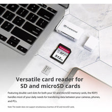 Buy Transcend,Transcend RDF5 USB 3.1 Type-A SD & microSD Card Reader – Black (TS-RDF5K) - Gadcet UK | UK | London | Scotland | Wales| Near Me | Cheap | Pay In 3 | Memory Card Readers