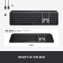 Buy Logitech,Logitech MX Keys Advanced Wireless Illuminated Keyboard for Mac, Tactile Responsive Typing, Backlit LED Keys, Bluetooth, USB-C, 10 Day Battery, Apple macOS, Metal Build, QWERTY UK English Layout, Grey - Gadcet UK | UK | London | Scotland | Wales| Near Me | Cheap | Pay In 3 | Keyboard & Mouse