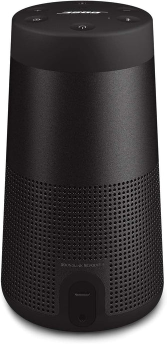 Buy Bose,Bose SoundLink Revolve II Portable Bluetooth Speaker - 360° Sound, Water-Resistant, Black - Gadcet UK | UK | London | Scotland | Wales| Near Me | Cheap | Pay In 3 | Speakers