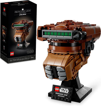 Buy LEGO,LEGO 75351 Star Wars Princess Leia (Boushh) Helmet Celebrate the 40th Anniversary of a Classic Scene With This Buildable Display Piece18+ 670 Pieces - Gadcet UK | UK | London | Scotland | Wales| Ireland | Near Me | Cheap | Pay In 3 | Toys & Games