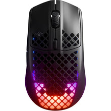 Buy SteelSeries,SteelSeries Aerox 3 Wireless RGB Gaming Mouse, 18K DPI TrueMove Air Sensor, Ultra-Lightweight, Water-Resistant, 2.4GHz/Bluetooth Wireless, Onyx Black - Gadcet UK | UK | London | Scotland | Wales| Near Me | Cheap | Pay In 3 | Mice & Trackballs