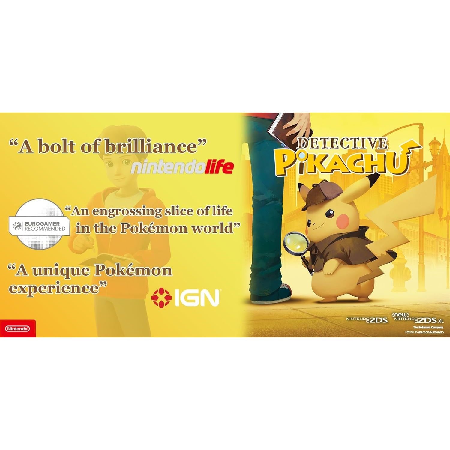 Buy Nintendo 3DS,Detective Pikachu (Nintendo 3DS) - Gadcet UK | UK | London | Scotland | Wales| Near Me | Cheap | Pay In 3 | Video Game Software