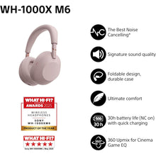 Buy Sony,Sony WH-1000XM6 Sand Pink Wireless Noise Cancelling Over-Ear Headphones - Gadcet UK | UK | London | Scotland | Wales| Near Me | Cheap | Pay In 3 | Headphones & Headset