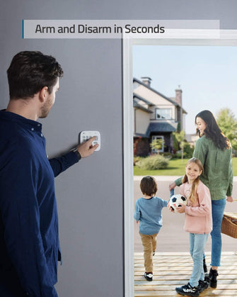 Buy eufy,eufy Security 5-Piece Home Alarm Kit, Home Security System, Keypad, Motion Sensor, 2 Entry Sensors, Home Alarm System, Control From the App, Links with eufyCam - Gadcet.com | UK | London | Scotland | Wales| Ireland | Near Me | Cheap | Pay In 3 | Security Monitors & Recorders