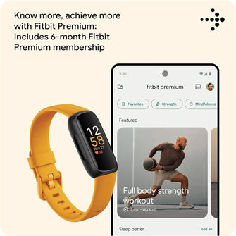 Buy Fitbit,Fitbit Inspire 3 Activity Tracker - Black/Morning Glow - Gadcet UK | UK | London | Scotland | Wales| Near Me | Cheap | Pay In 3 | Apple Watch