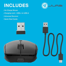 Buy JLab,PNY JLab Go Charge Wireless Rechargeable Bluetooth Mouse - Ergonomic, Silent, Multi-Device Compatibility, Includes USB Dongle - Gadcet UK | UK | London | Scotland | Wales| Near Me | Cheap | Pay In 3 | Mice & Trackballs