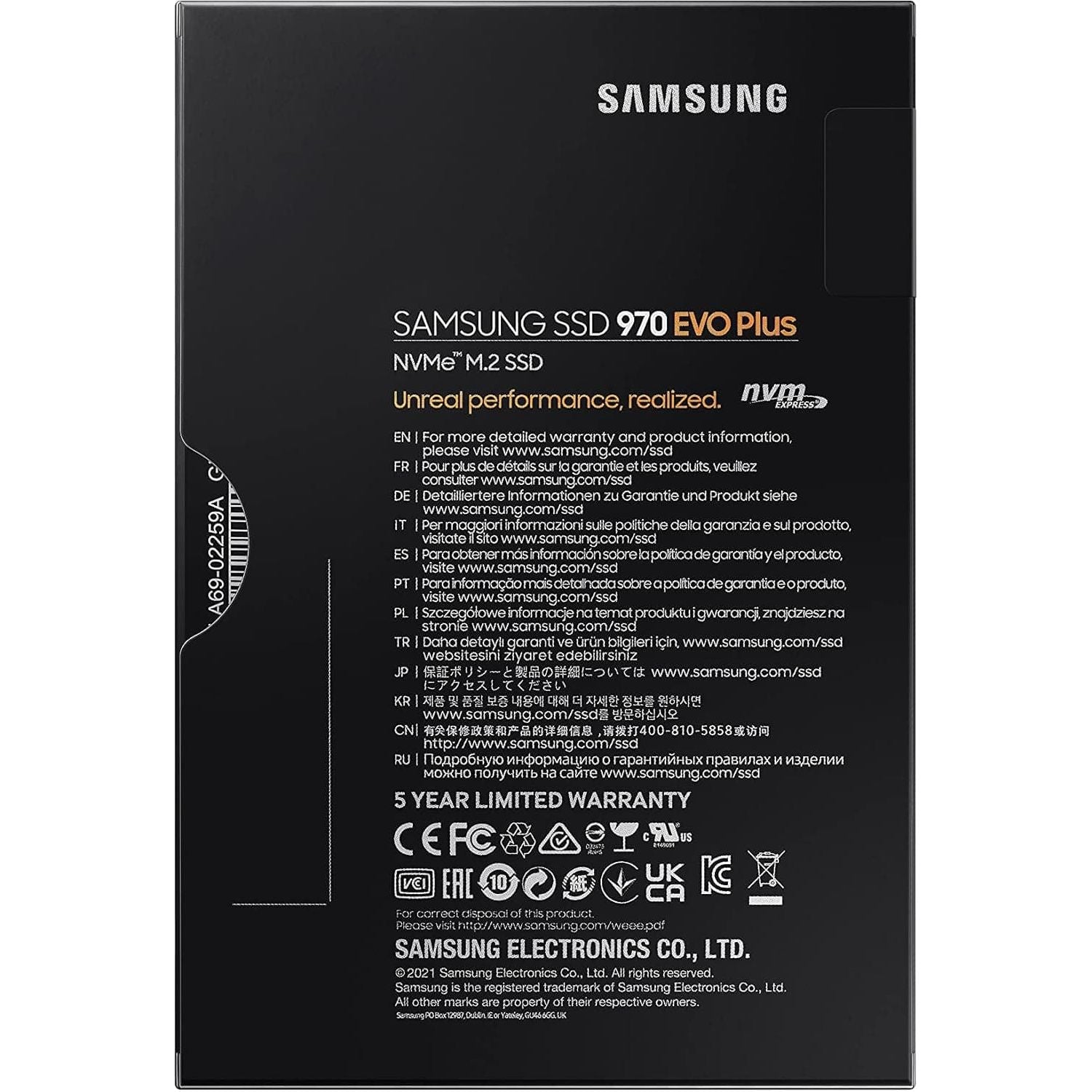 Buy Samsung,Samsung 970 EVO Plus 250 GB PCIe NVMe M.2 (2280) Internal Solid State Drive (SSD) - Gadcet UK | UK | London | Scotland | Wales| Ireland | Near Me | Cheap | Pay In 3 | Hard Drives