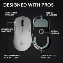 Buy Logitech,Logitech G PRO X SUPERLIGHT 2 DEX – LIGHTSPEED Wireless Gaming Mouse, 60g Ultra-Lightweight, 44K DPI, USB-C – White - Gadcet UK | UK | London | Scotland | Wales| Near Me | Cheap | Pay In 3 | Mice & Trackballs