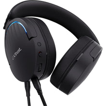 Buy Trust,Trust Gaming GXT 490 Fayzo USB Gaming Headset 7.1 Surround Sound, 50mm Drivers, 85% Recycled Plastics, RGB Over-Ear Wired Headphones, with Noise Cancelling Microphone for PC PS5 - Black - Gadcet UK | UK | London | Scotland | Wales| Near Me | Cheap | Pay In 3 | Headphones & Headsets