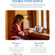 Buy ARZOPA,ARZOPA Portable Monitor – 15.6" FHD 1920×1080 IPS Display with Kickstand - Gadcet UK | UK | London | Scotland | Wales| Near Me | Cheap | Pay In 3 | Computer Monitors