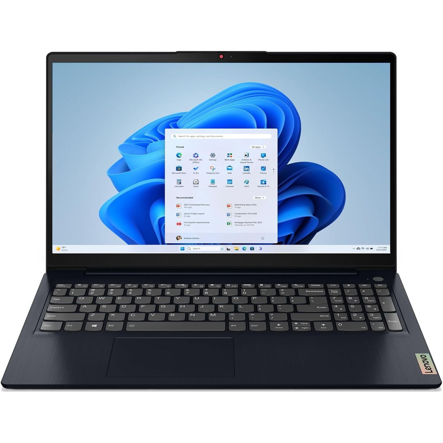 Buy Lenovo,Lenovo IdeaPad 3 - 15.6 Inch - 128GB SSD - 4GB RAM - Intel Core i3-1115G4 - Intel UHD Graphics - Windows 11 Home - Abyss Blue - Gadcet UK | UK | London | Scotland | Wales| Near Me | Cheap | Pay In 3 | Laptops