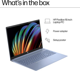 Buy HP,HP Pavilion 16 – Intel Core Ultra 5-125U, 16GB RAM, 512GB SSD, Intel Arc Graphics, Win 11, Sky Blue - Gadcet UK | UK | London | Scotland | Wales| Near Me | Cheap | Pay In 3 | Laptops