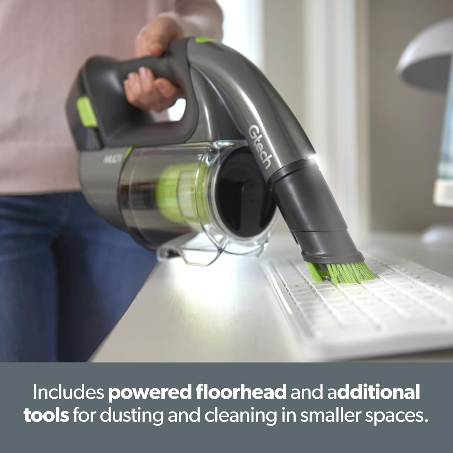 Buy Gtech,Gtech Multi MK2 Cordless Handheld Vacuum Cleaner, 22V Li-ion Battery, Powered Brush Bar - Gadcet UK | UK | London | Scotland | Wales| Near Me | Cheap | Pay In 3 | Vacuums