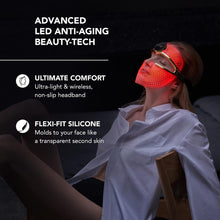 FAQ™ 202 Advanced 8-Colour LED Face Mask – 600 LED Light Points, NIR & Red Light Therapy, Flexi-Fit Silicone, App Control