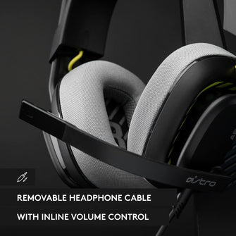 Buy ASTRO Gaming,ASTRO A10 Gaming Headset Gen 2 Wired Headset - Over-ear gaming headphones with flip-to-mute microphone, 32 mm drivers, compatible with PlayStation, PC - Black - Gadcet UK | UK | London | Scotland | Wales| Near Me | Cheap | Pay In 3 | Headphones & Headsets
