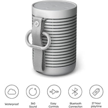 Buy Bang & Olufsen,Bang & Olufsen Beosound Explore - High-end Wireless Portable Bluetooth Speaker for Outdoor, Home and Travel, 360 Degree IP67 Waterproof Speaker with Playtime Up to 27 Hours - Grey Mist - Gadcet UK | UK | London | Scotland | Wales| Ireland | Near Me | Cheap | Pay In 3 | Bluetooth Speakers