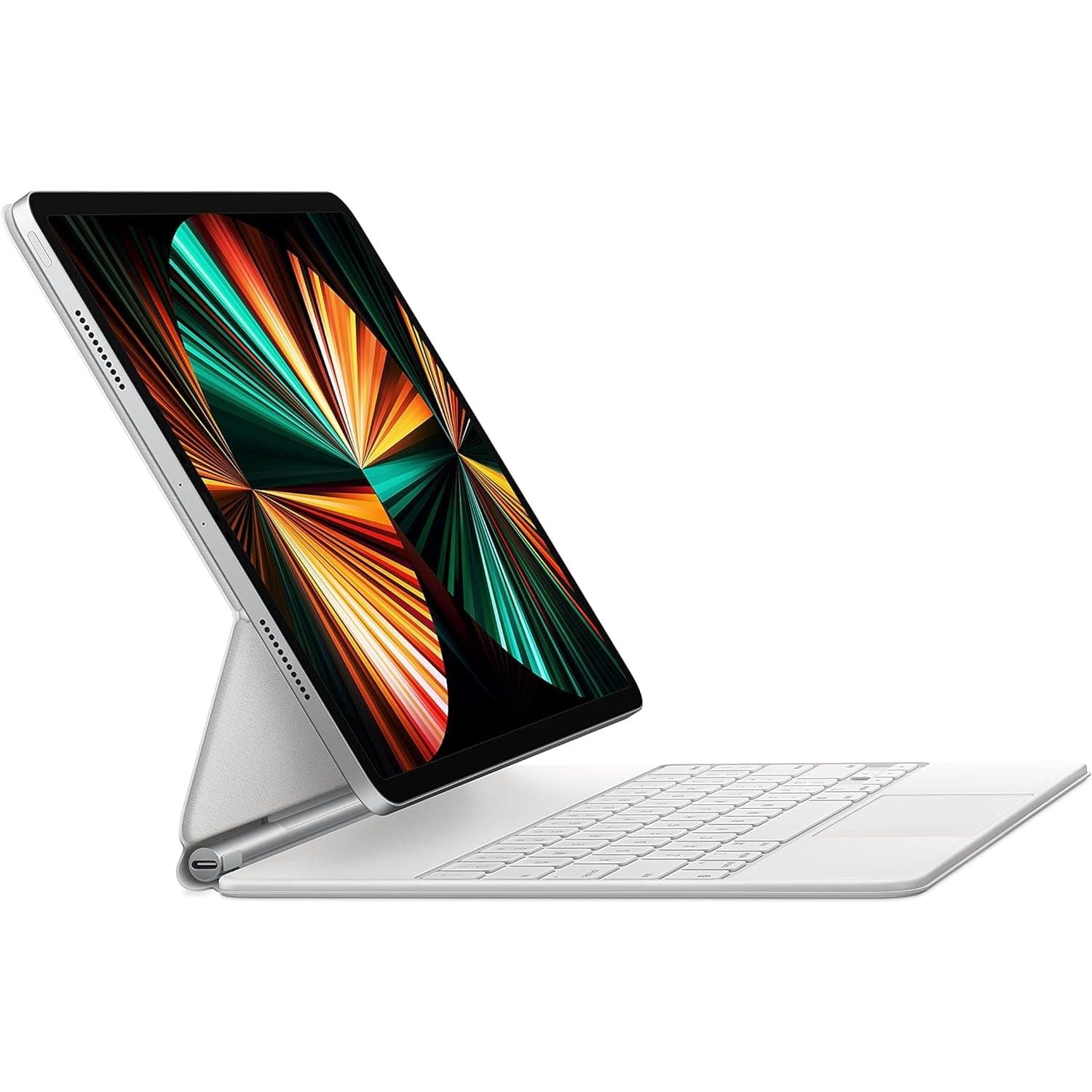 Buy Apple,Apple Magic Keyboard (for 12.9-inch iPad Pro - 5th generation) - British English - White - Gadcet UK | UK | London | Scotland | Wales| Near Me | Cheap | Pay In 3 | Tablet Computer Parts