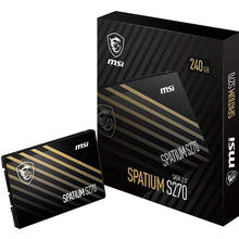 Buy MSI,MSI SPATIUM S270 SSD 240GB – SATA 3, 2.5" Solid State Drive - Gadcet UK | UK | London | Scotland | Wales| Near Me | Cheap | Pay In 3 | ssd